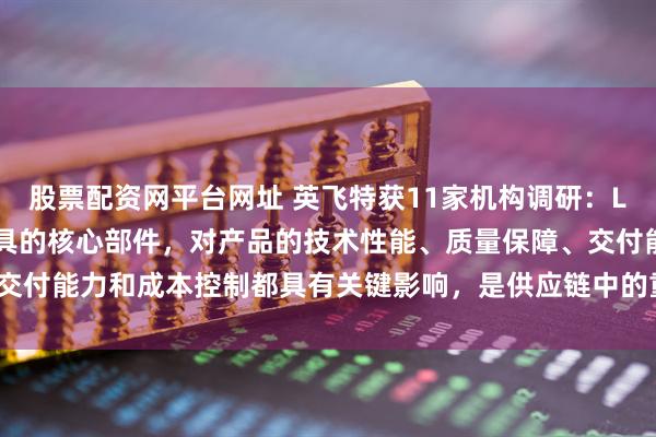 股票配资网平台网址 英飞特获11家机构调研：LED驱动电源作为LED灯具的核心部件，对产品的技术性能、质量保障、交付能力和成本控制都具有关键影响，是供应链中的重要环节（附调研问答）